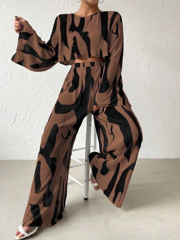 Safari Pleated coord set