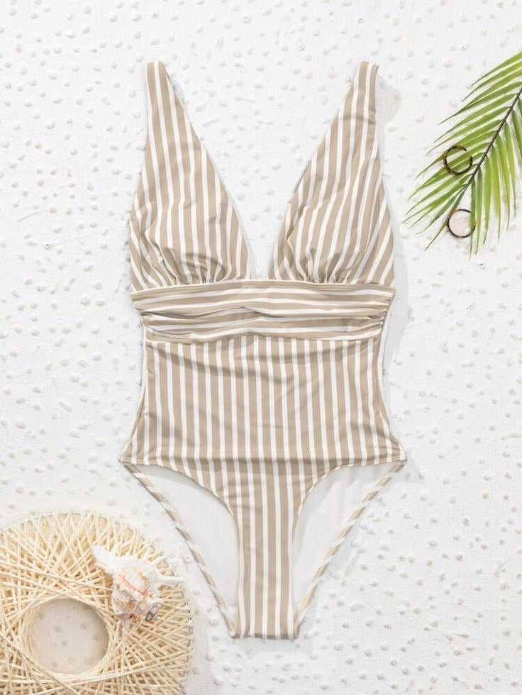 Circa stripped swimsuit