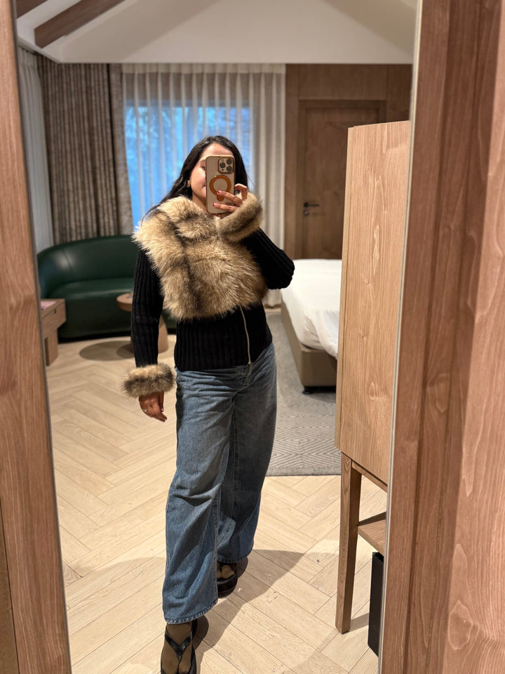 Monica fur jacket