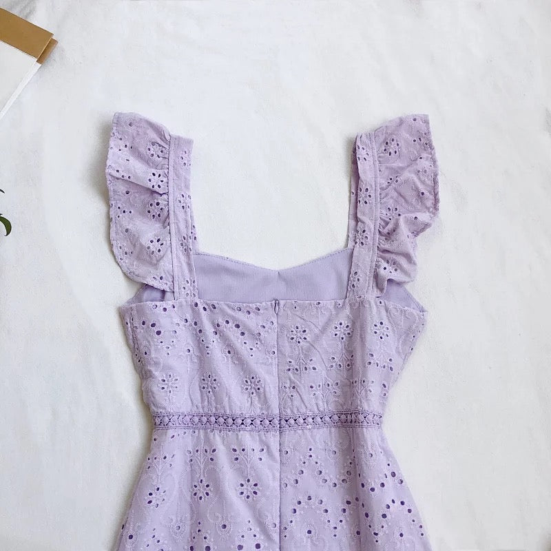 Afifa Crochet Dress