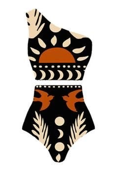 Mezzo three piece swimsuit