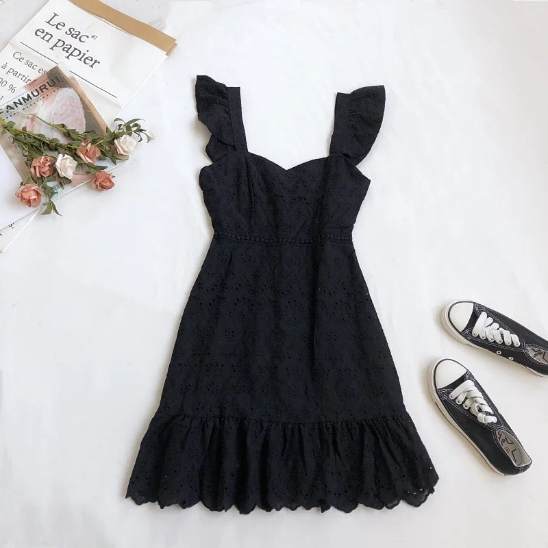 Afifa Crochet Dress