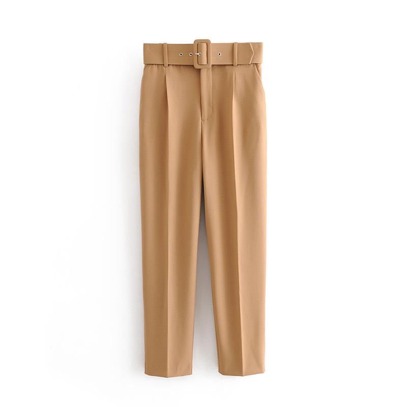 Brrie High Waist Belted pants