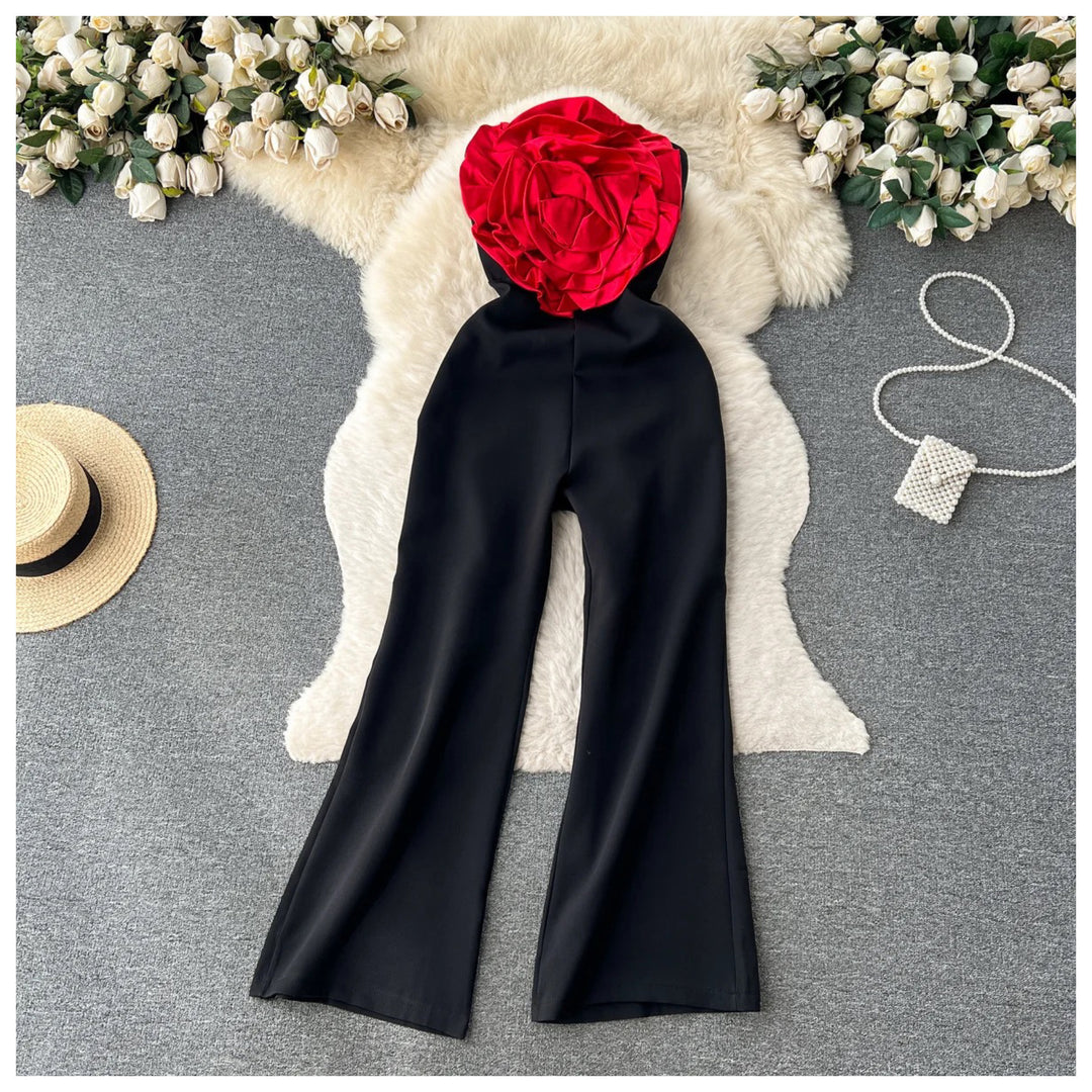 Rose tube Jumpsuit