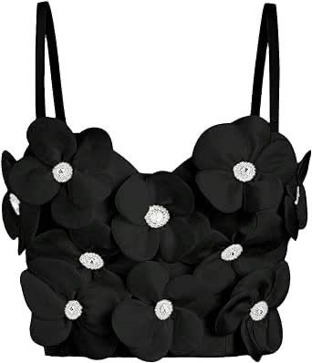 Magnifico 3d floral bustier