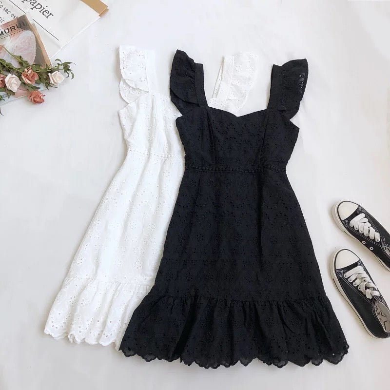 Afifa Crochet Dress