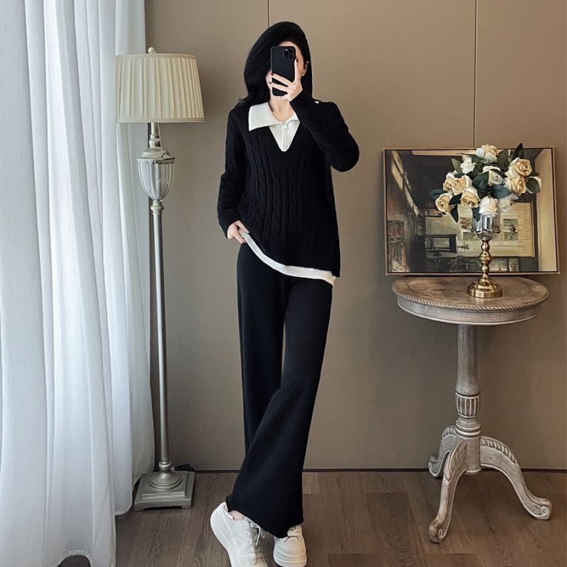 Gangnam knit tracksuit