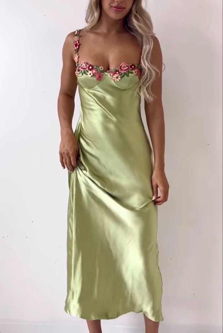 Sophie satin dress