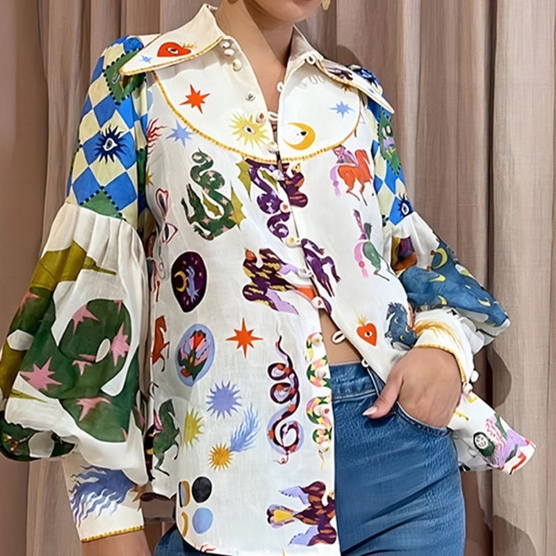 Bloom Retro Blouse