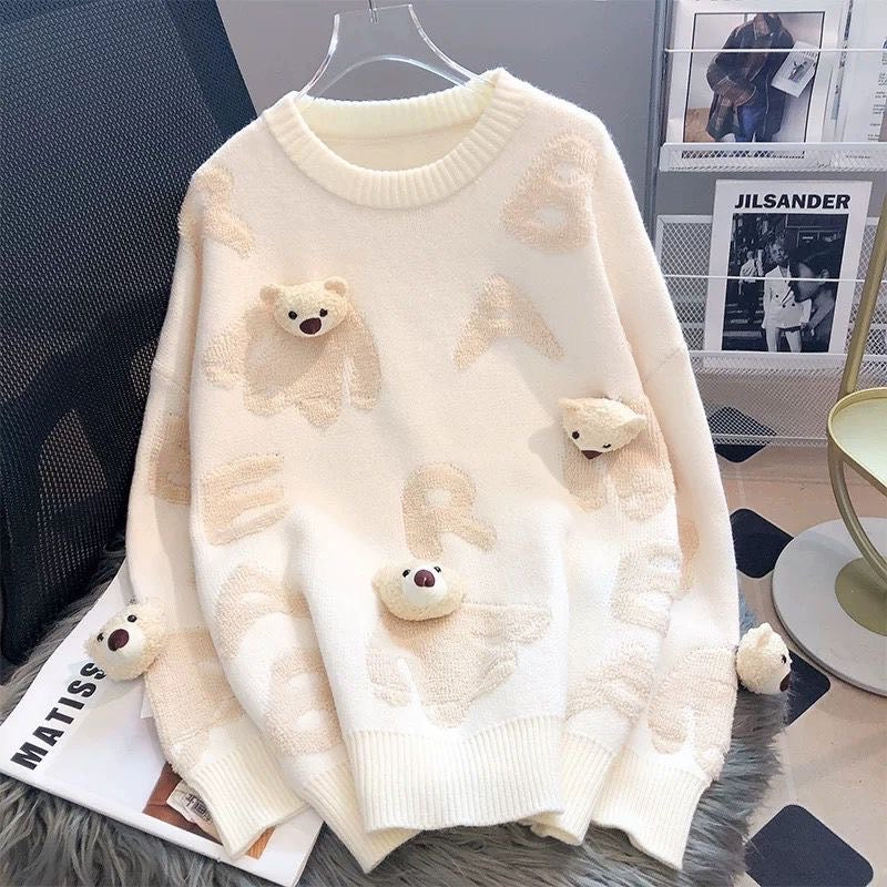 Teddy bear pullover