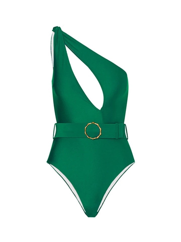 Whitmore one shoulder swimsuit