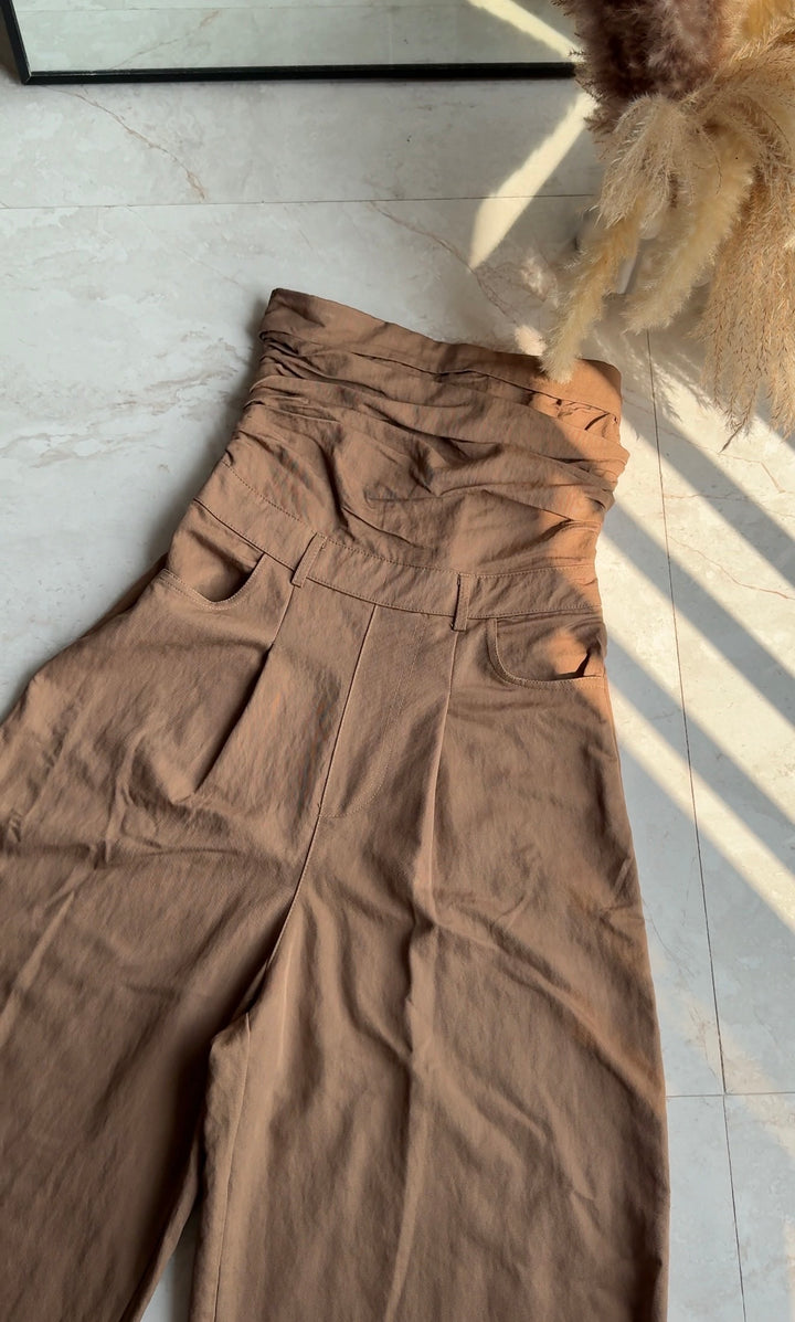 Safari Tube Jumpsuit with belt