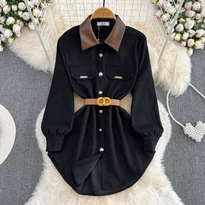 Logan shirt dress