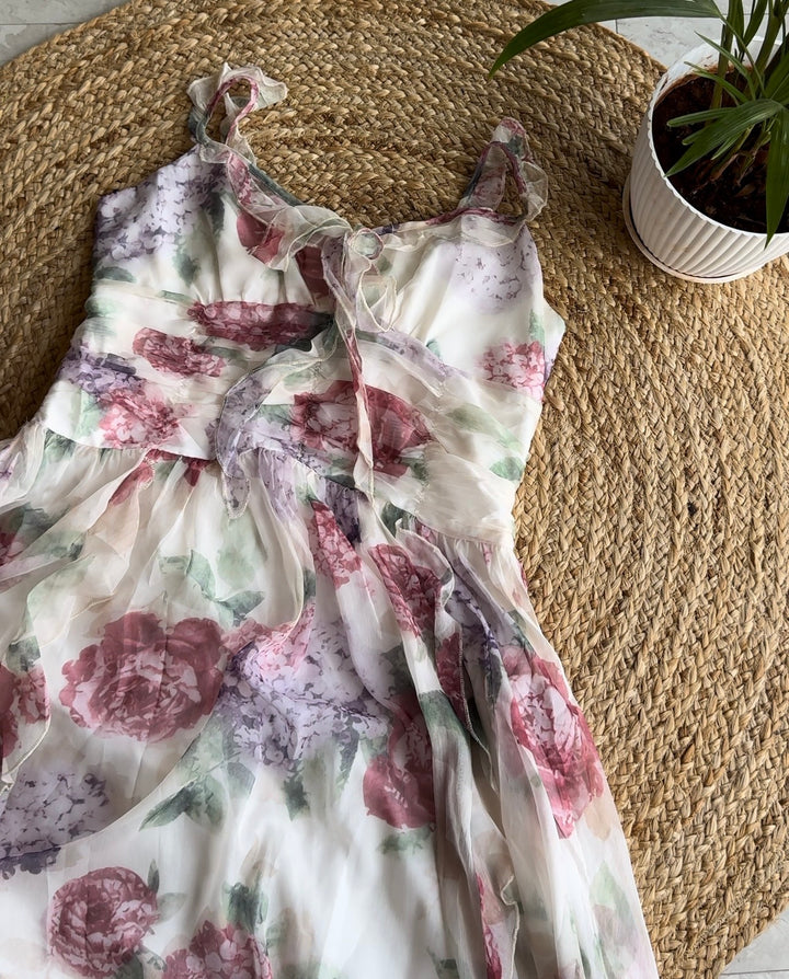 Orlando floral midi dress