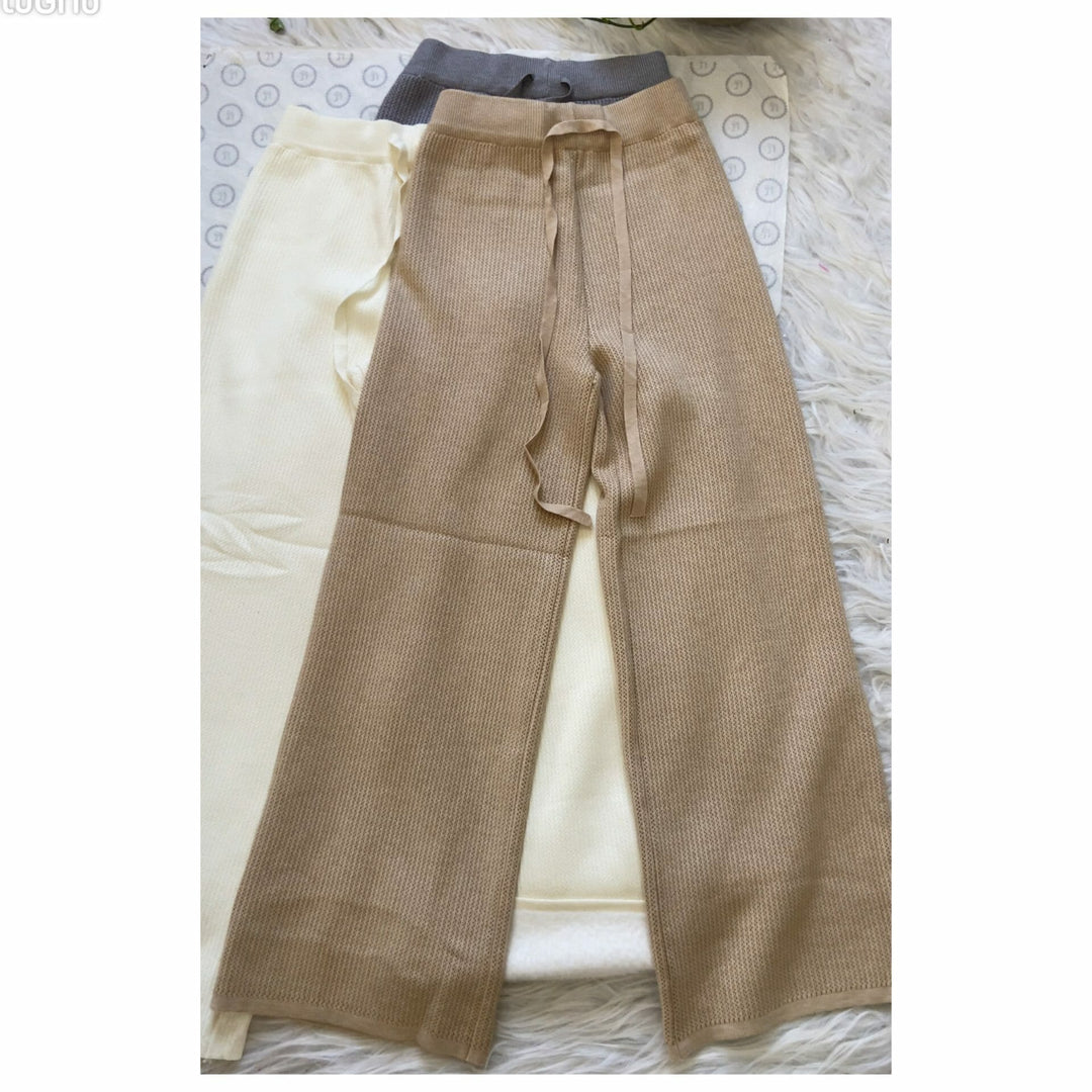 Sandra high waist fleece pants