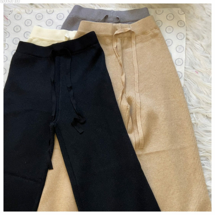 Sandra high waist fleece pants