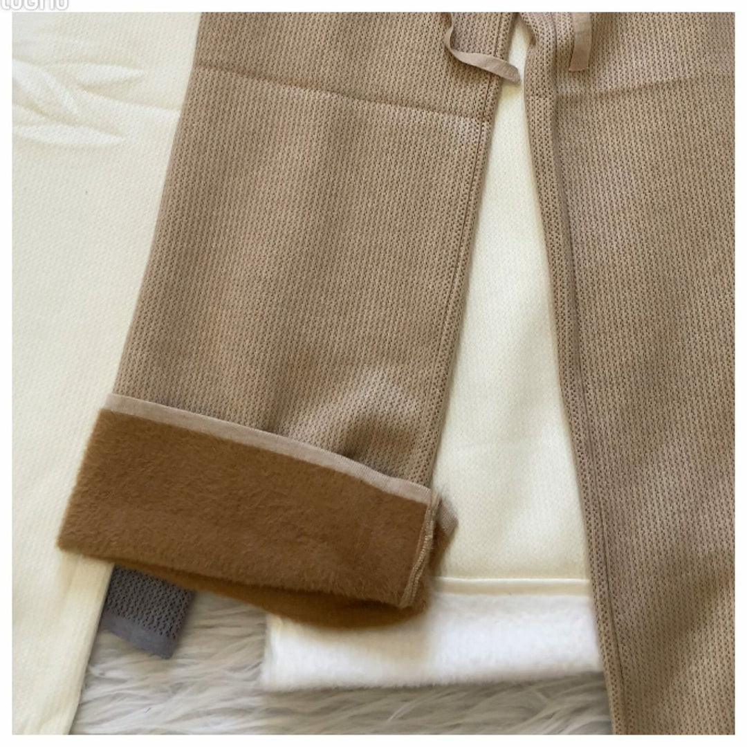 Sandra high waist fleece pants